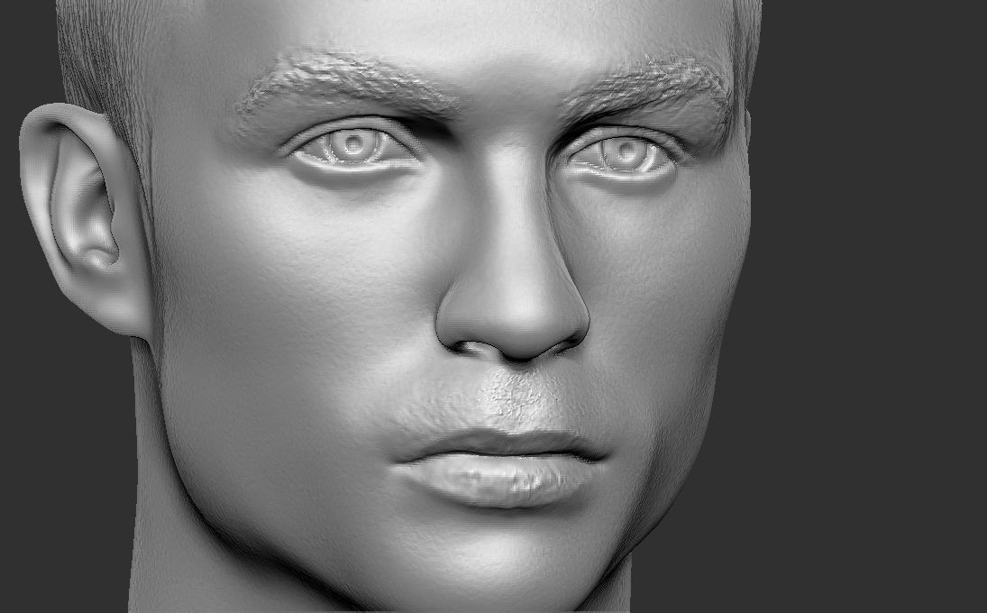 Cristiano Ronaldo Juventus bust for 3D printing 3D print model_16