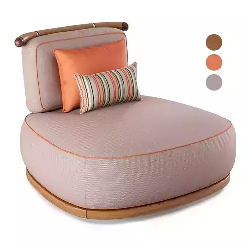 Annibale Colombo Salvia Armchair 3D model