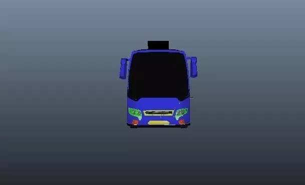 PRAKASH BV MAXIMA BUS MODEL 3D model