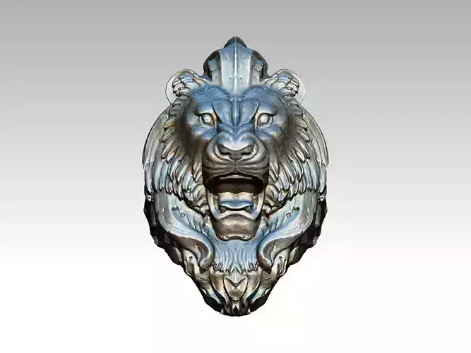 Angry Lion Medal