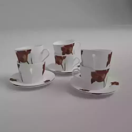 Tea cup 3D model