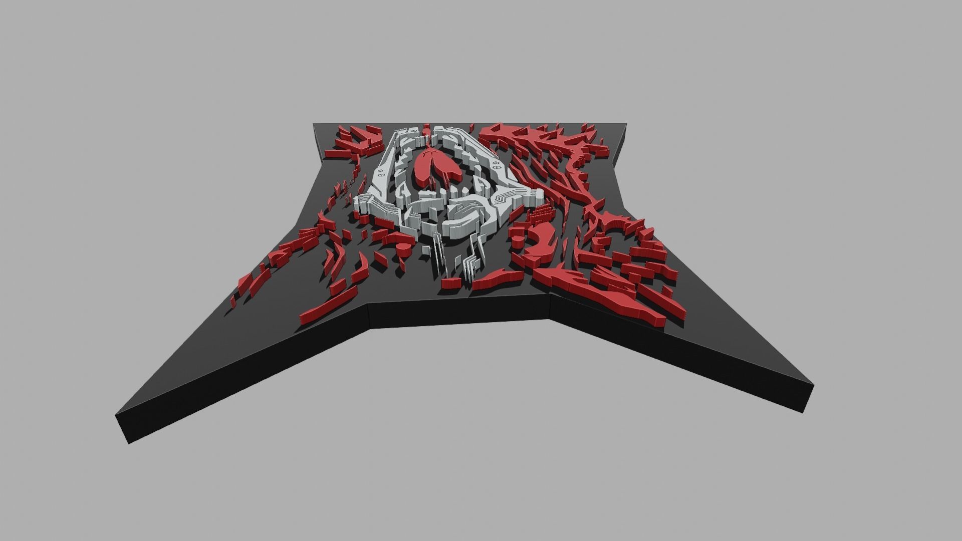 Dog Logo Cyberpunk 2077 Fan Art 3D print model_3