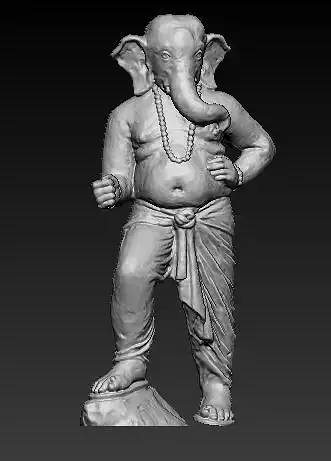 Ganesha Idol 3D Printable model 13