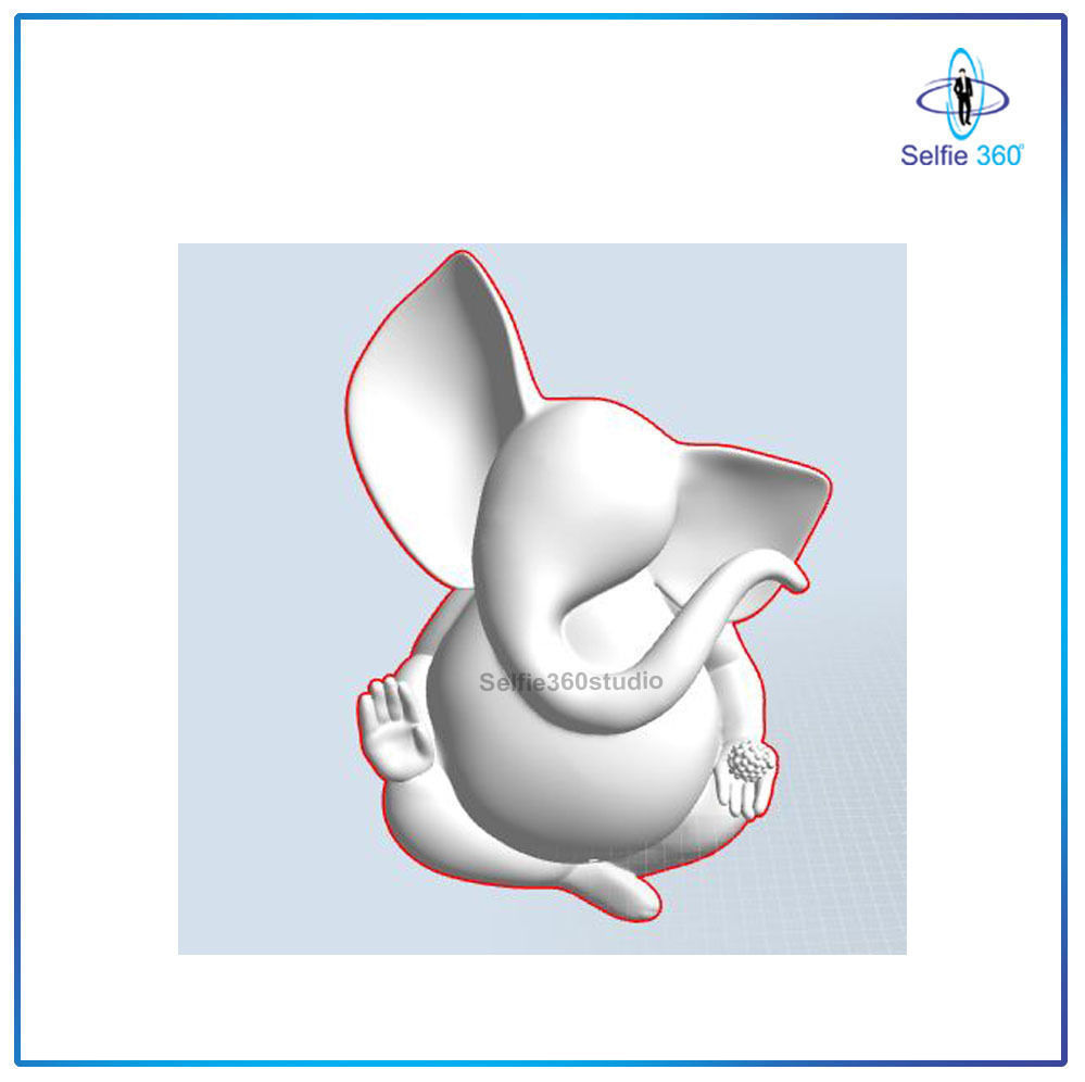Ganesha Idol 3D Printable model 10 3D print model_4