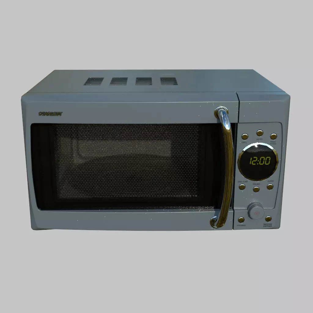 Microwave oven 3D model
