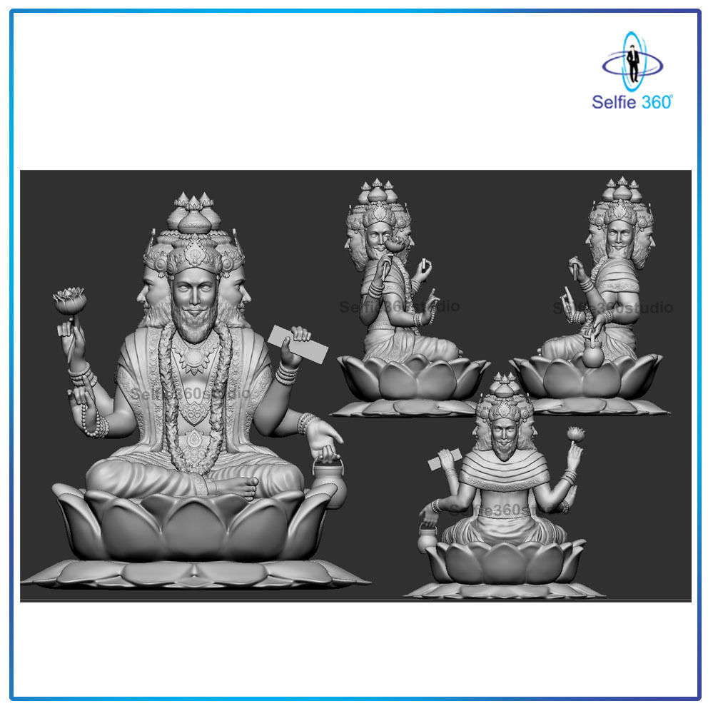 Brahma Idol 3d printable model  1 3D print model_1