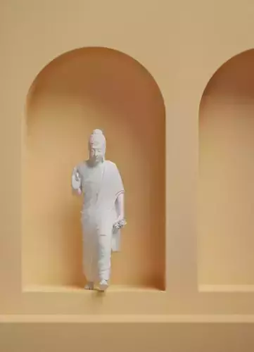 Buddha Idol 3d printable model 1 3D print model