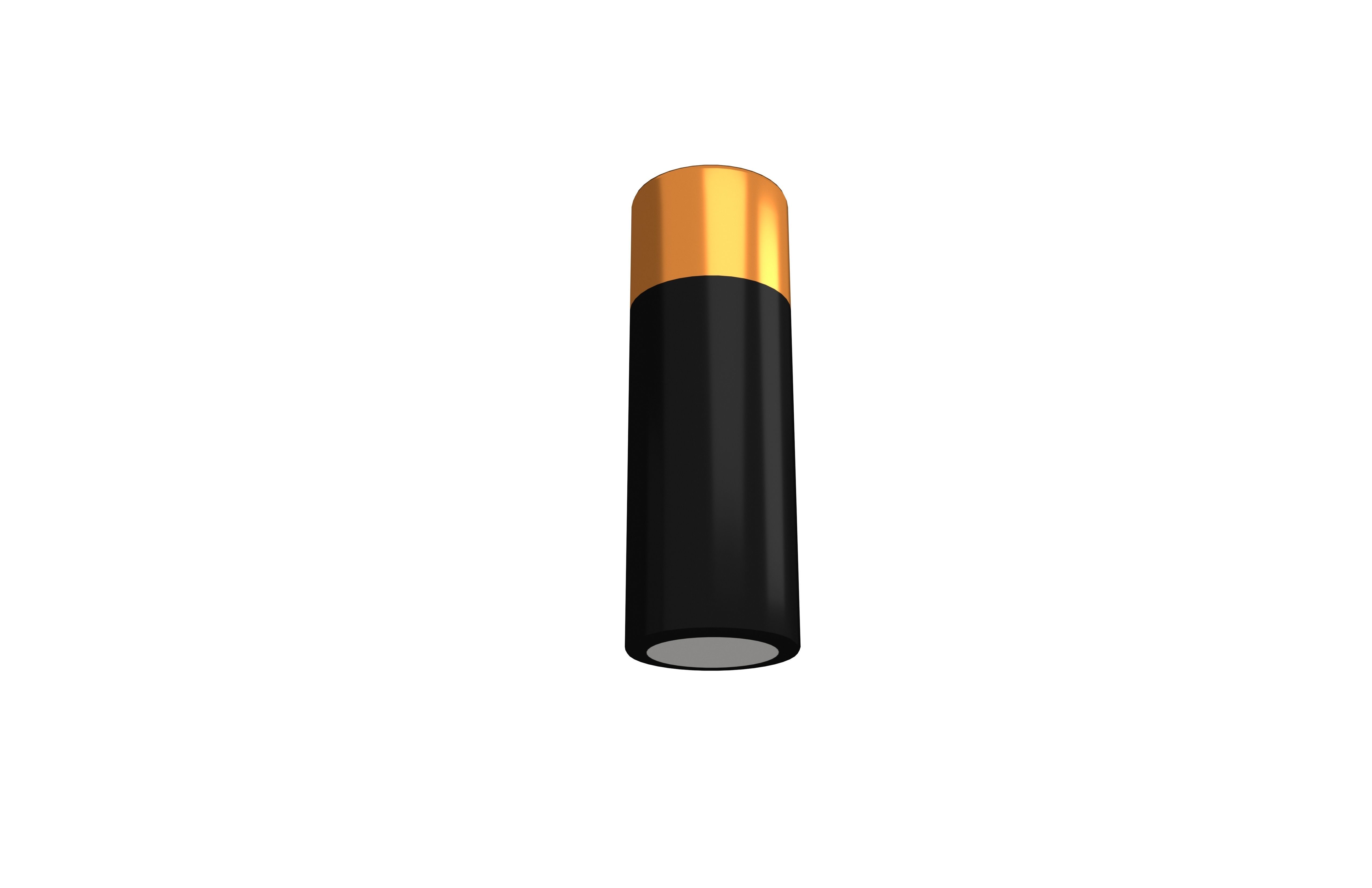 Battery v1 001 Low-poly 3D model_3