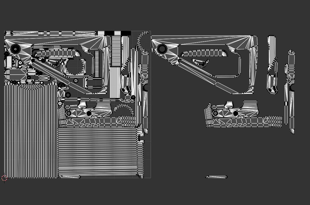 AK 12 Low-poly 3D model_19