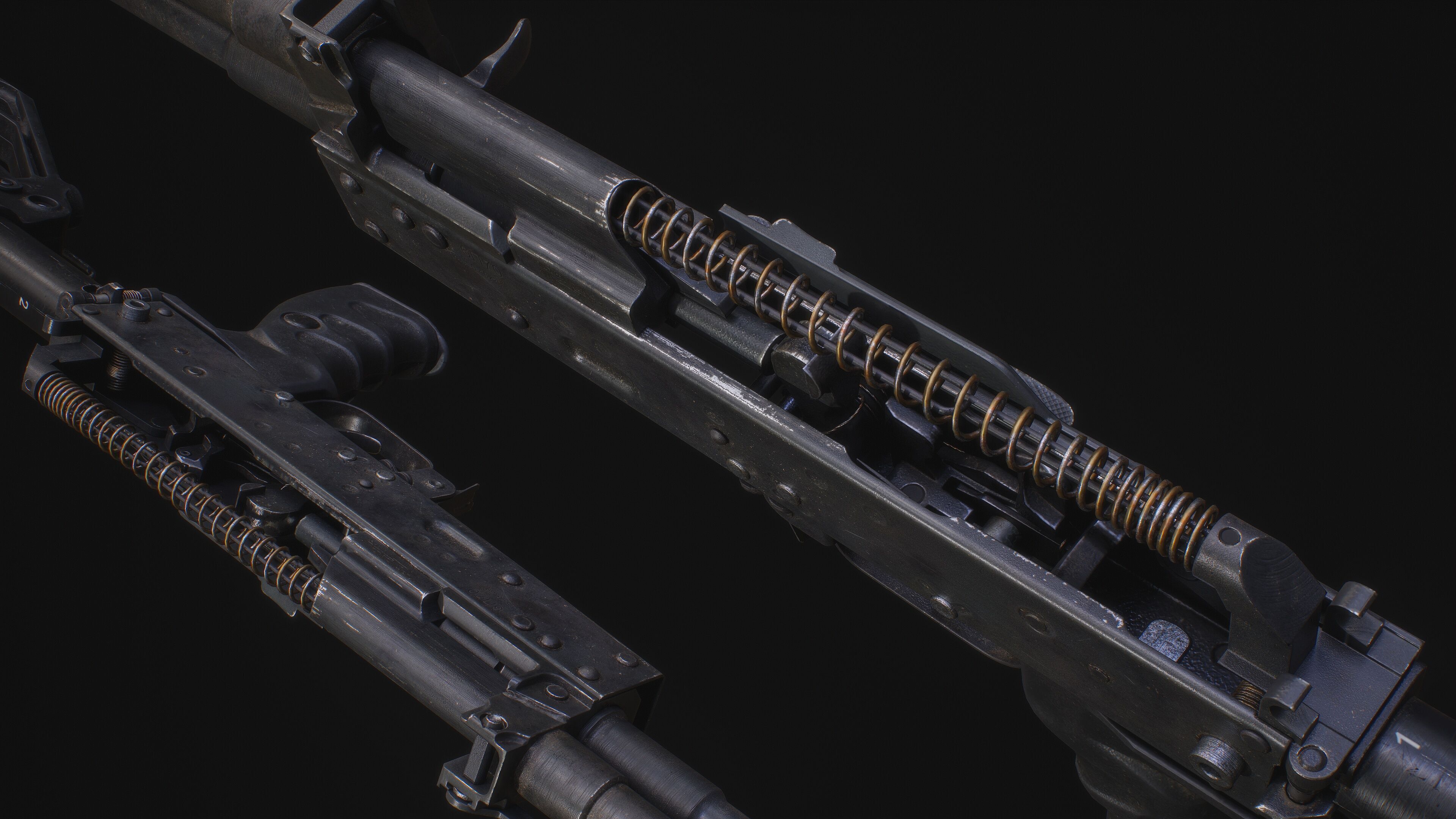 AK 12 Low-poly 3D model_7