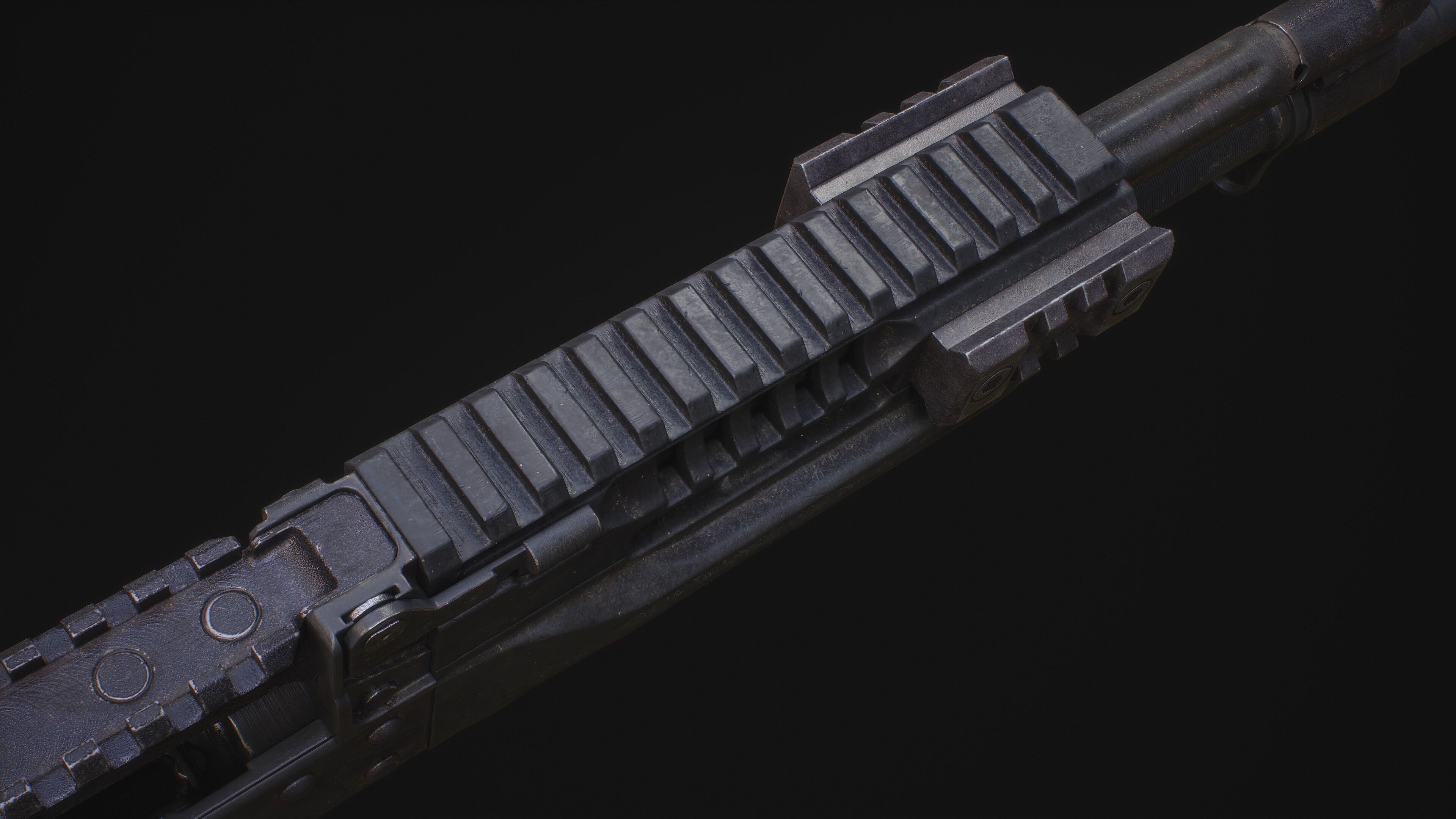 AK 12 Low-poly 3D model_10