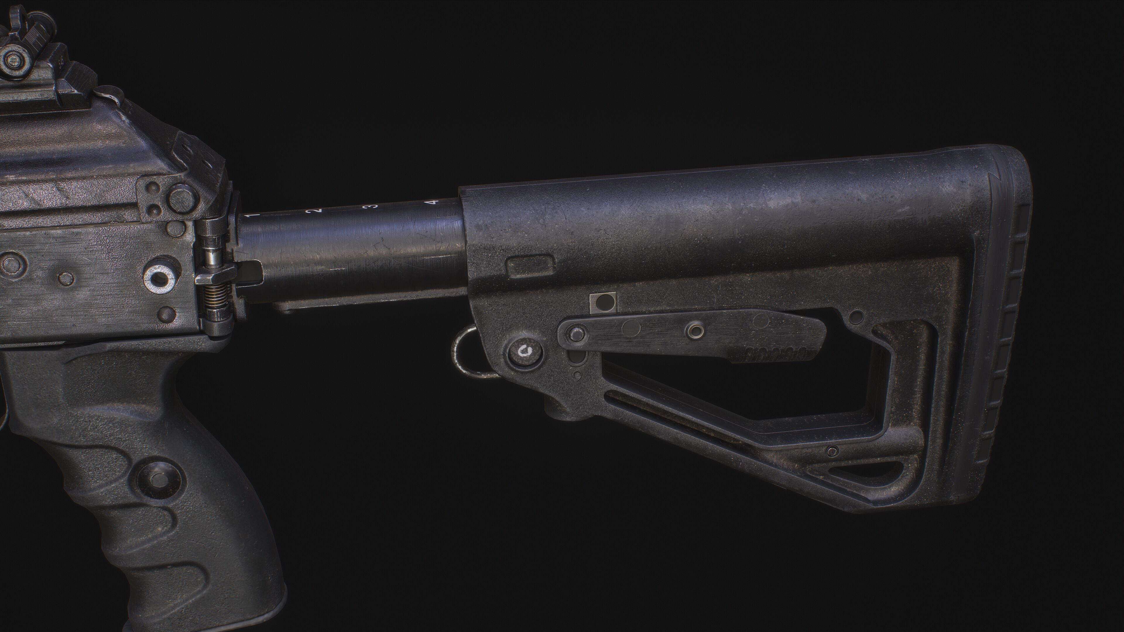 AK 12 Low-poly 3D model_4