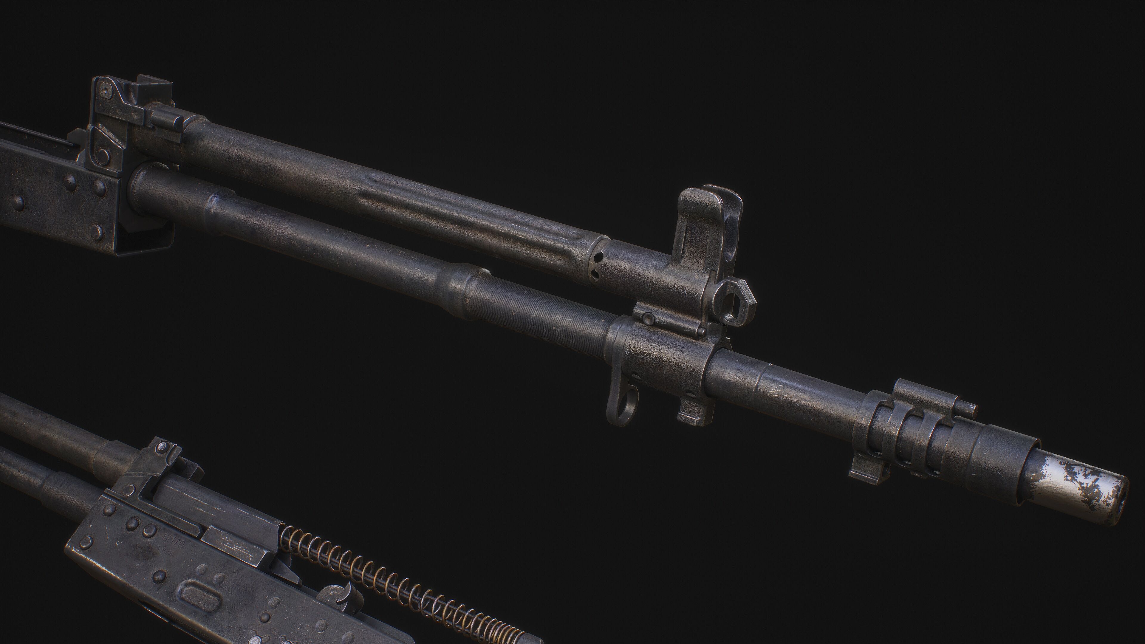 AK 12 Low-poly 3D model_9