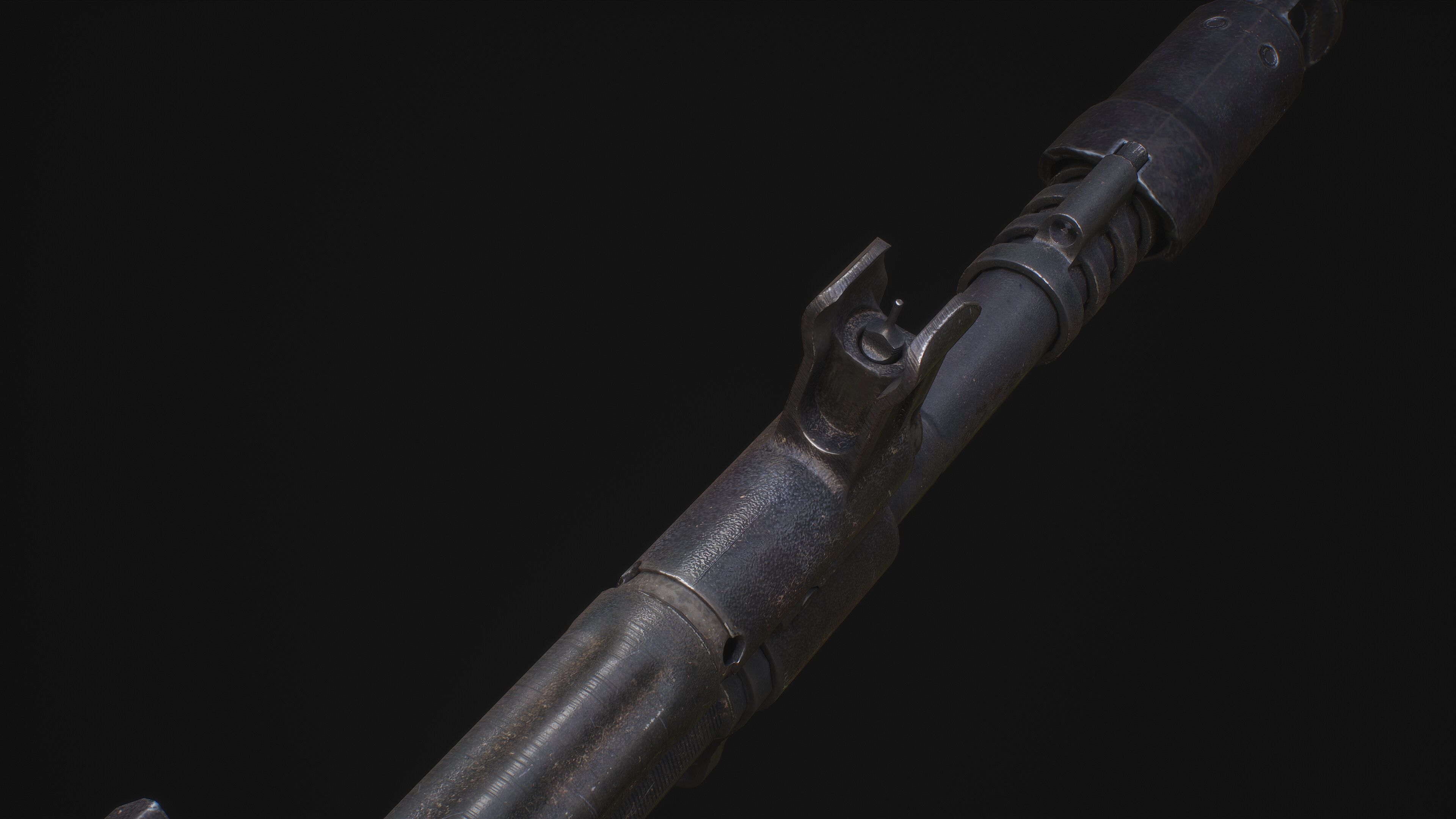 AK 12 Low-poly 3D model_11