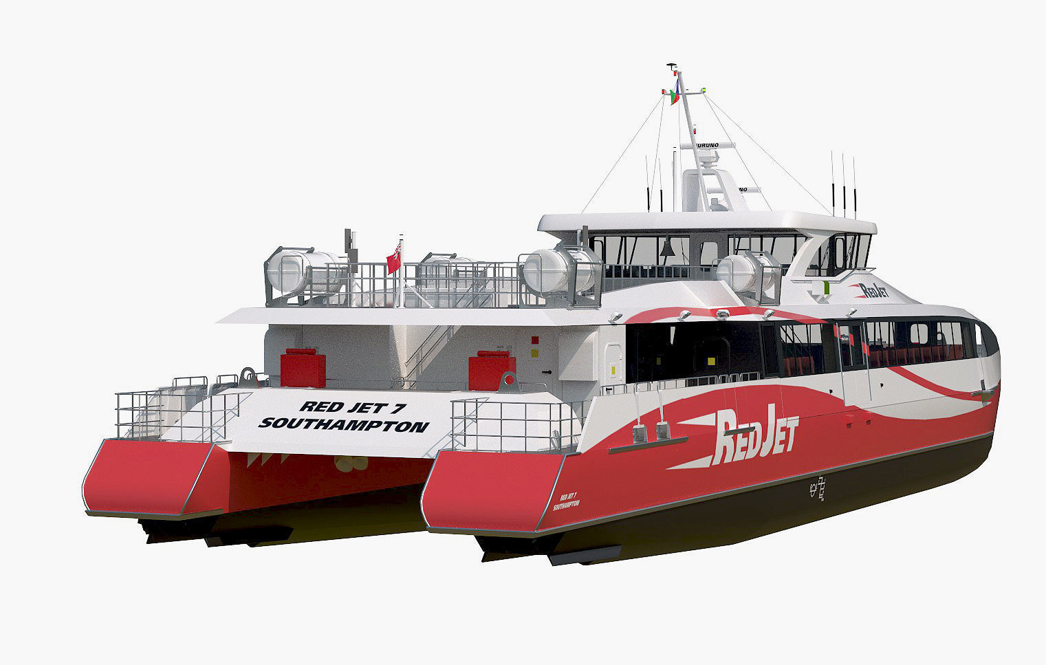  Passenger ferry 3D model_7