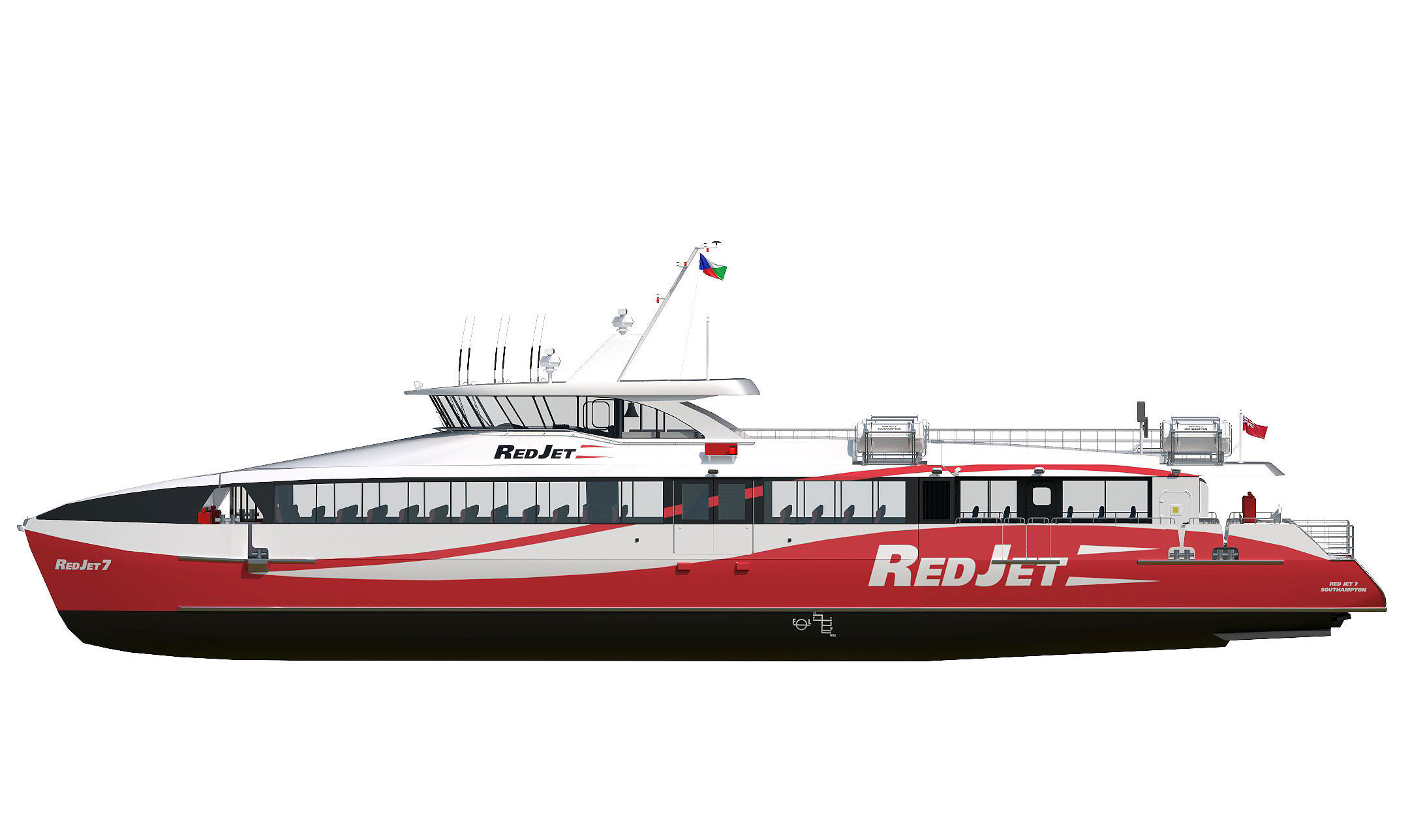  Passenger ferry 3D model_3