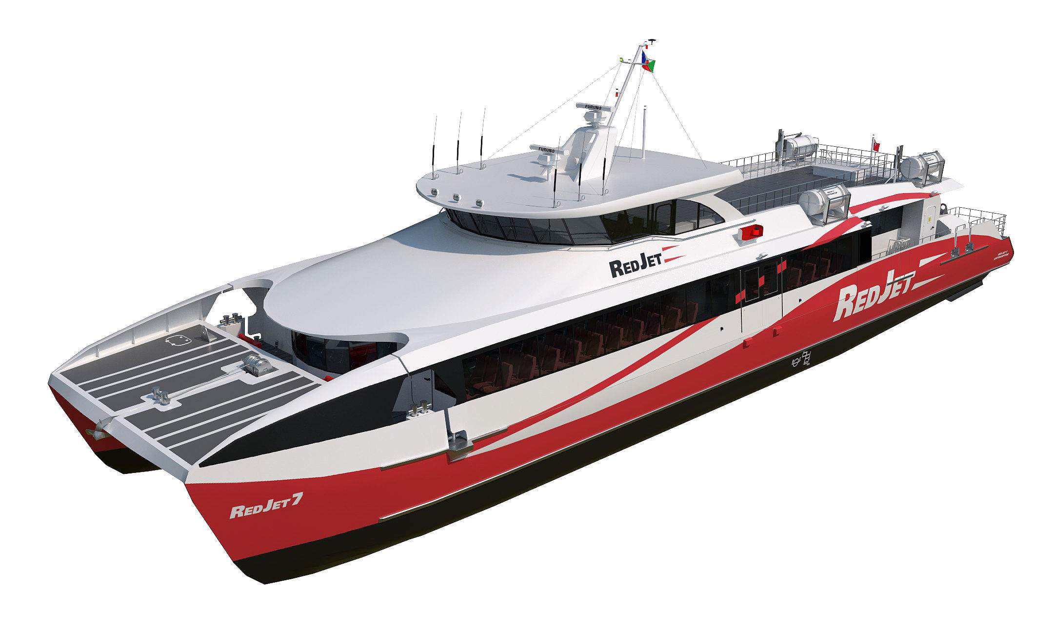 Passenger ferry 3D model_2