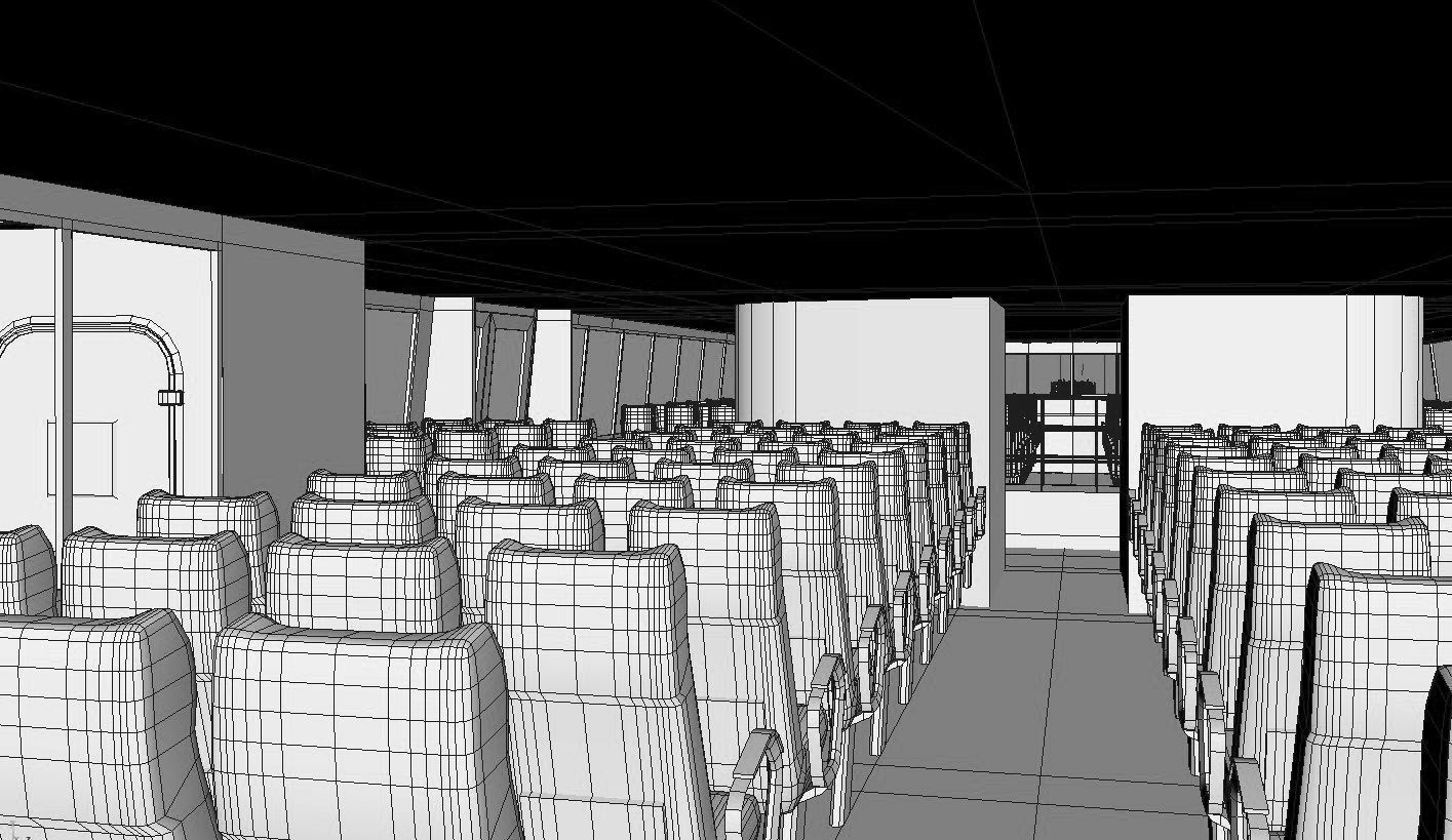  Passenger ferry 3D model_5