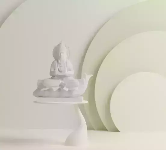 Jhulelal Idol 3D Printable model 3D print model