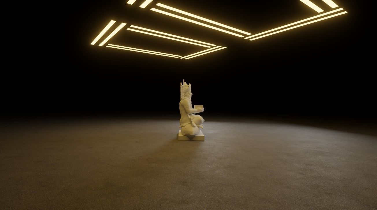 Jhulelal Idol 3D Printable model 3D print model_17