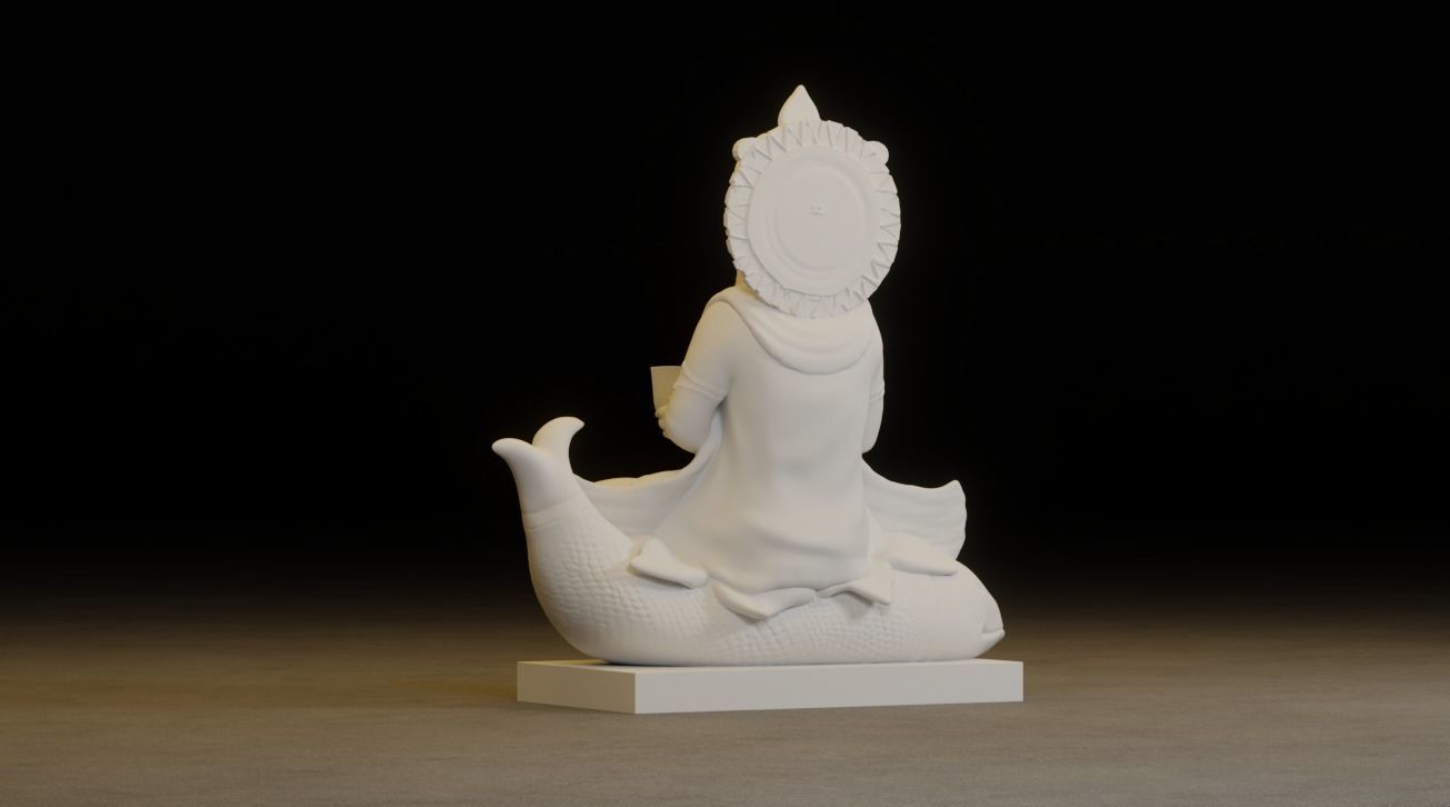 Jhulelal Idol 3D Printable model 3D print model_8