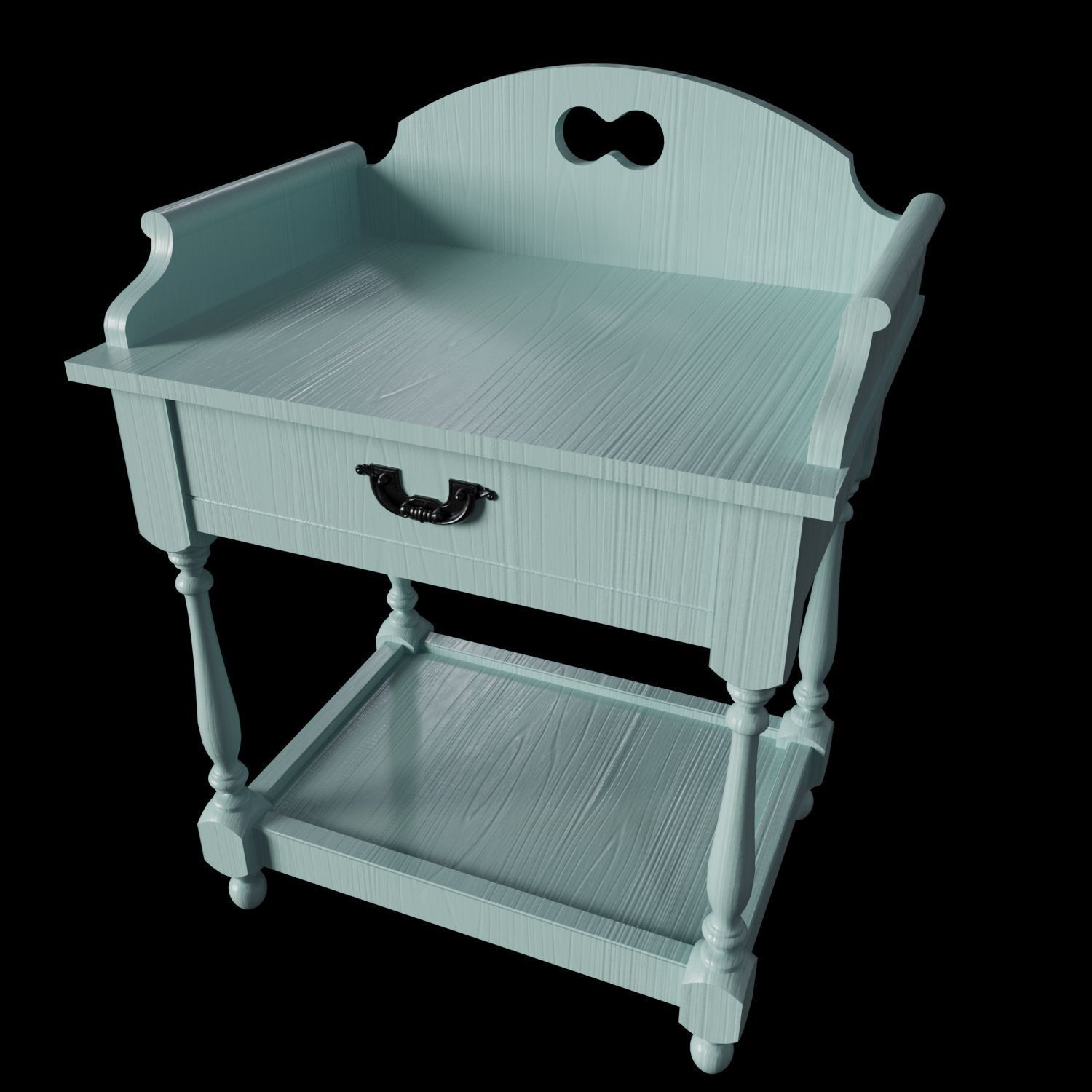 classic drawer 3D model_3