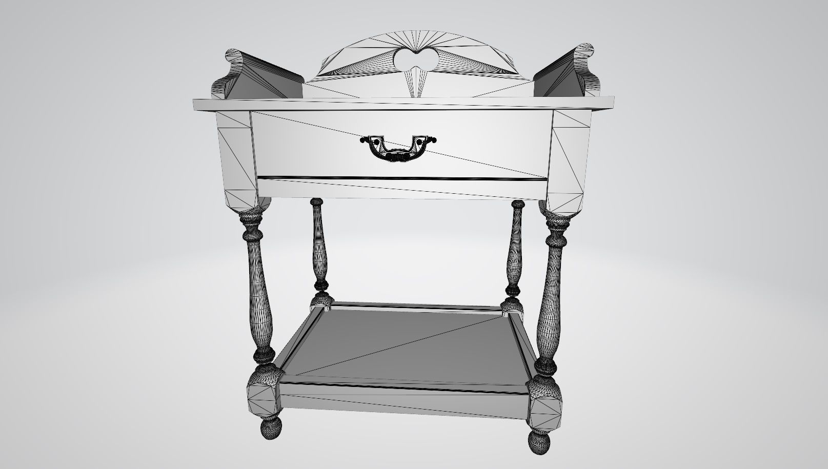 classic drawer 3D model_5