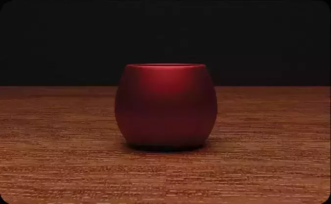 Candle Holder Design stl and glb file for 3d printing and VR 