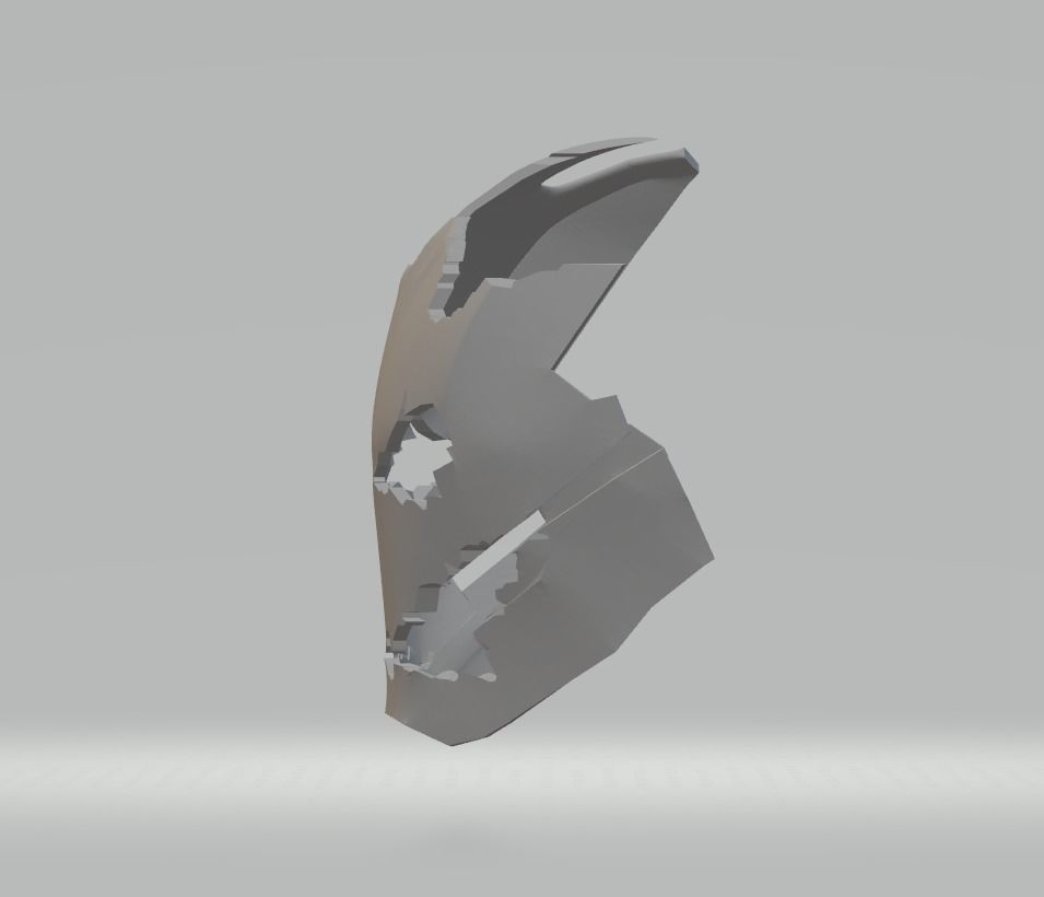 ULTRON MASK - MARK 1 IRON LEGION 3D print model_7