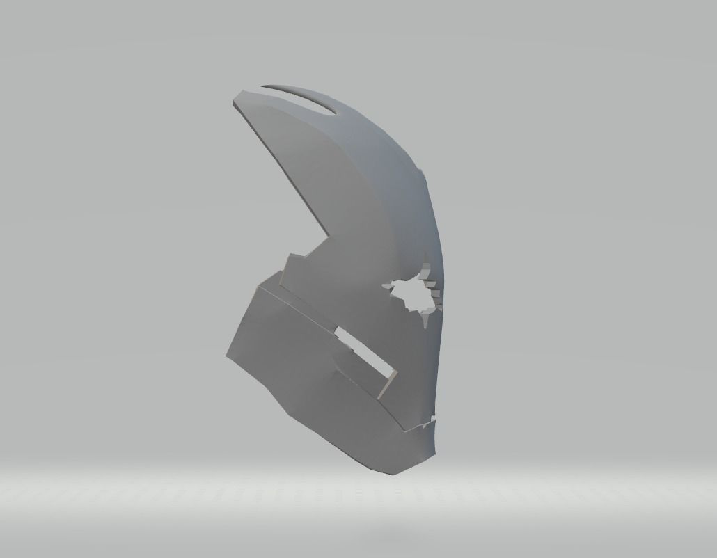 ULTRON MASK - MARK 1 IRON LEGION 3D print model_8