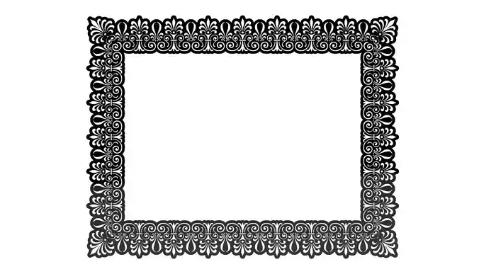 Frame SVG DXF AI CDR PNG PDF JPG EPS