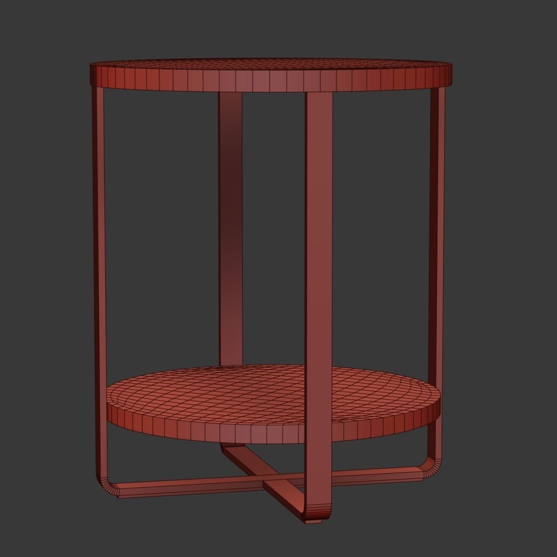 Lens side table by HBF 3D model_3