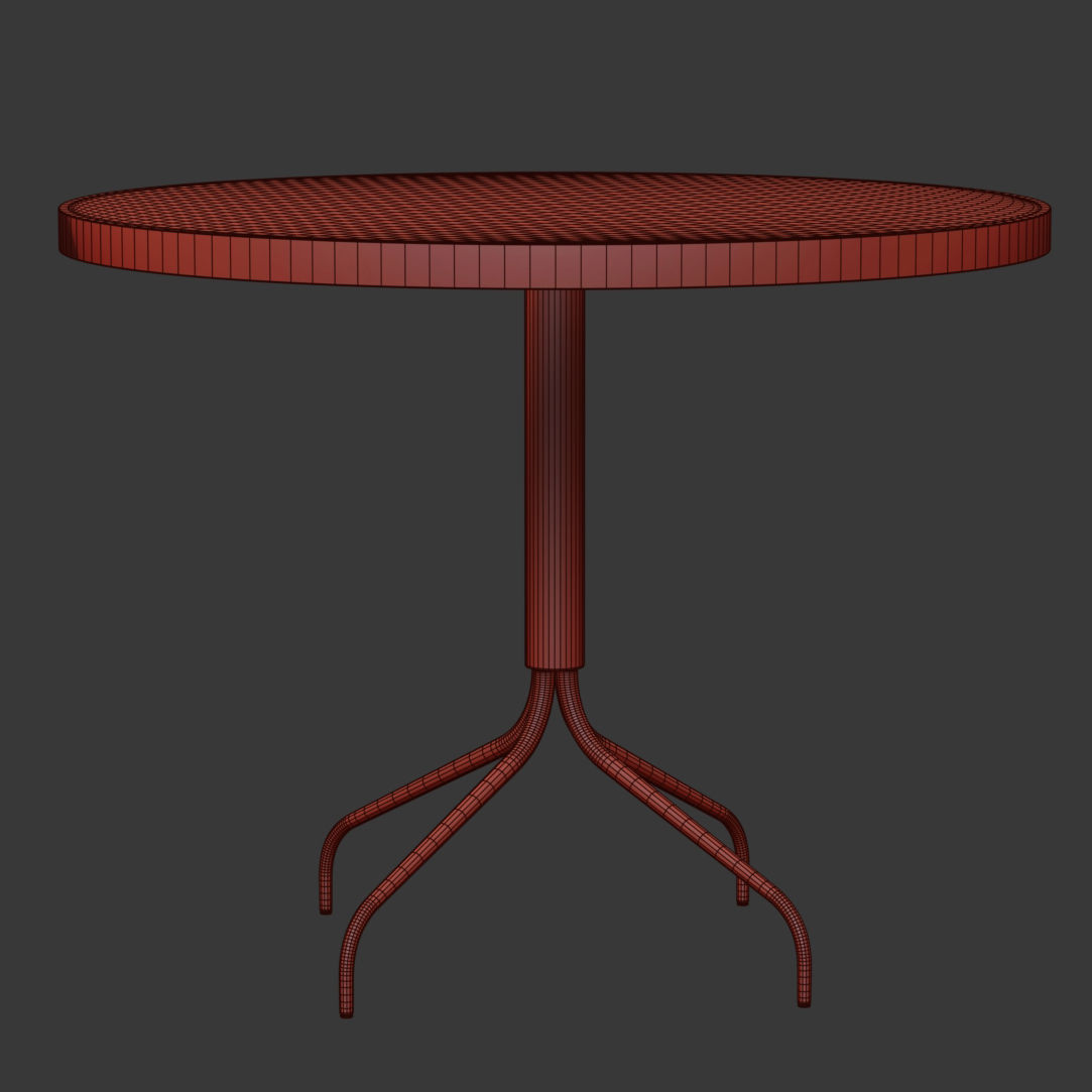 Mesa dining table by Paola Lenti  3D model_2