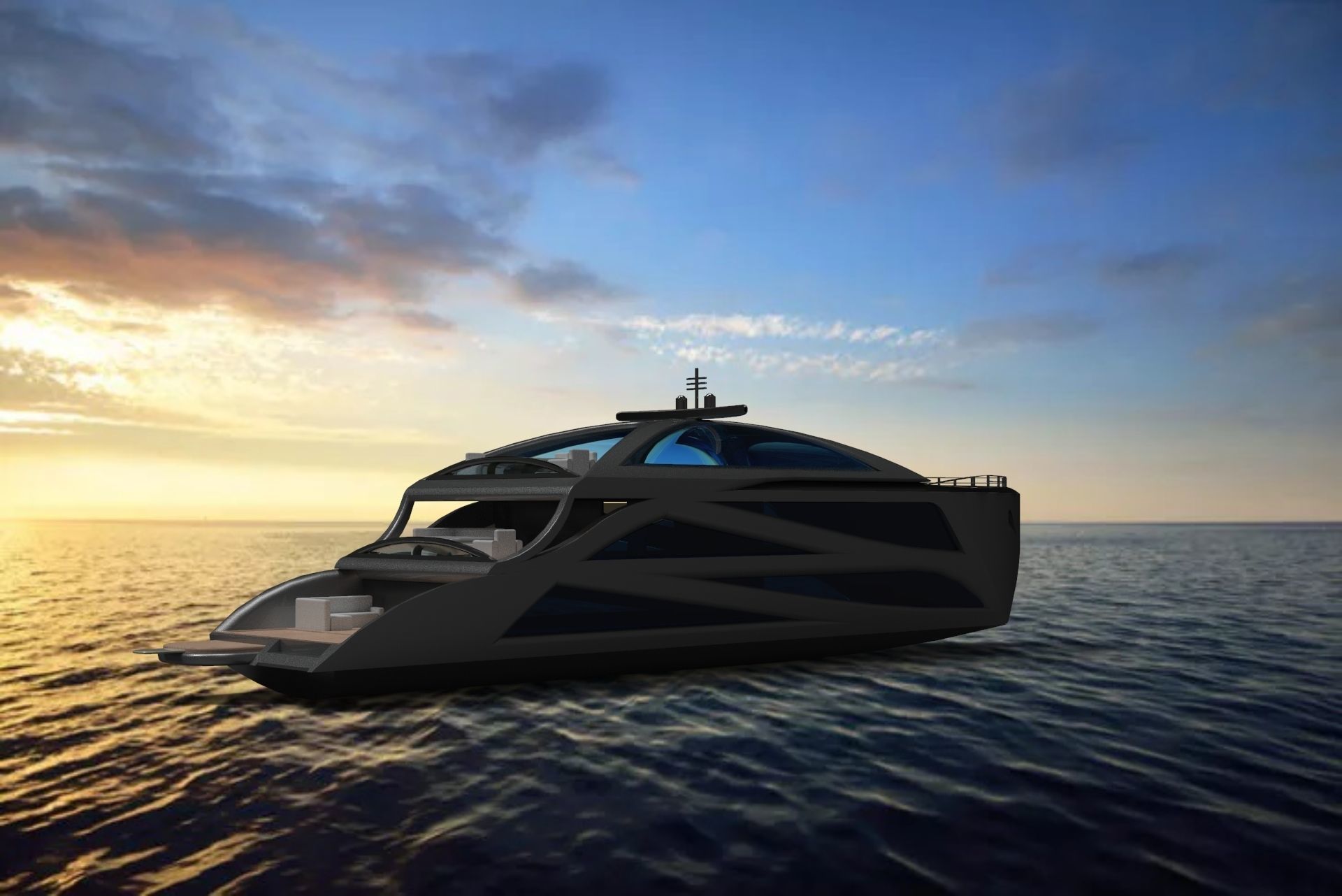 Yacht Concept 3D model_6