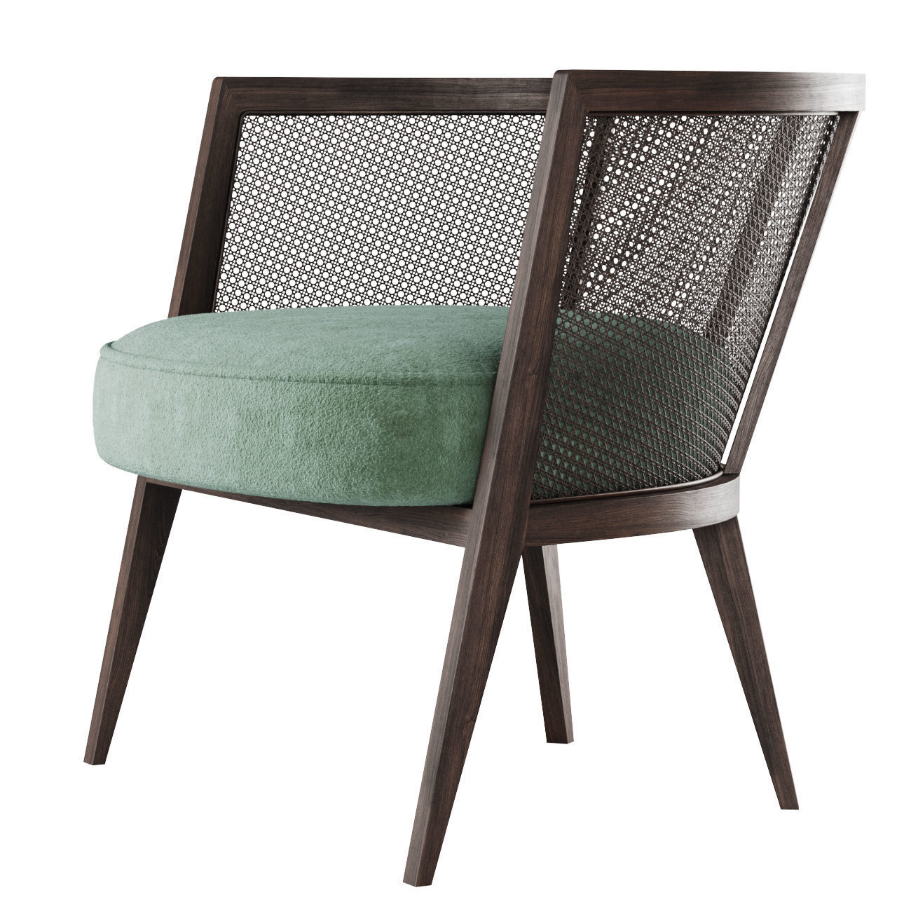 Harvey Probber Lounge Chair 3D model_1