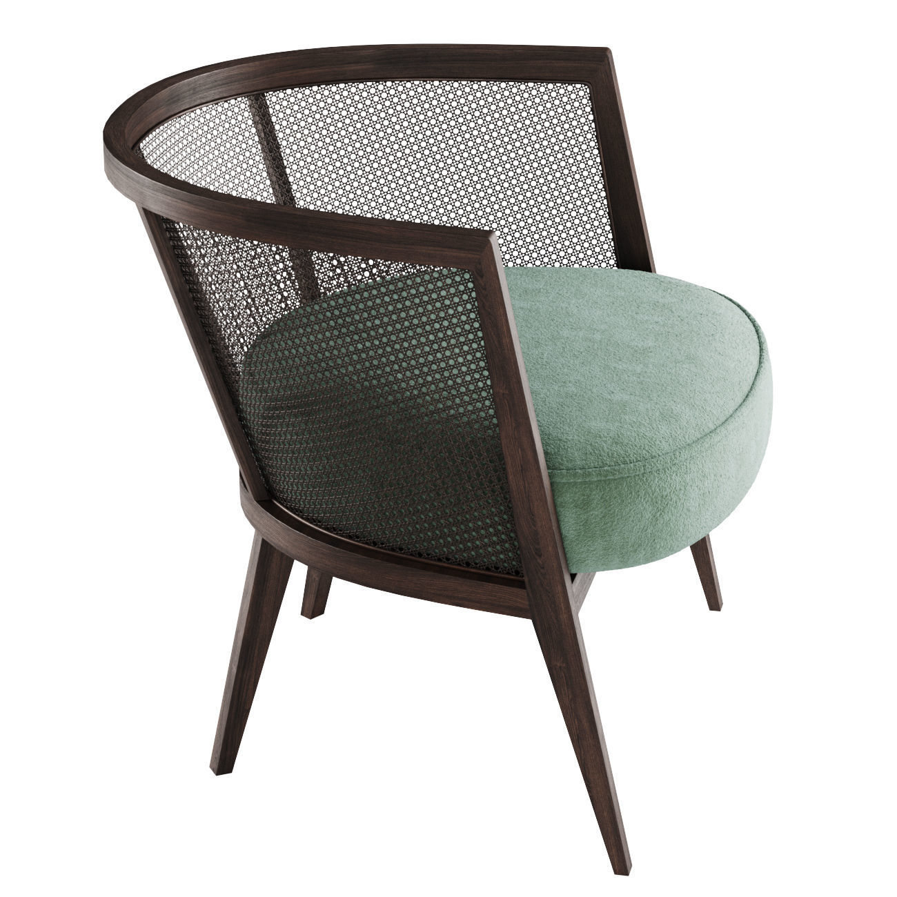 Harvey Probber Lounge Chair 3D model_7