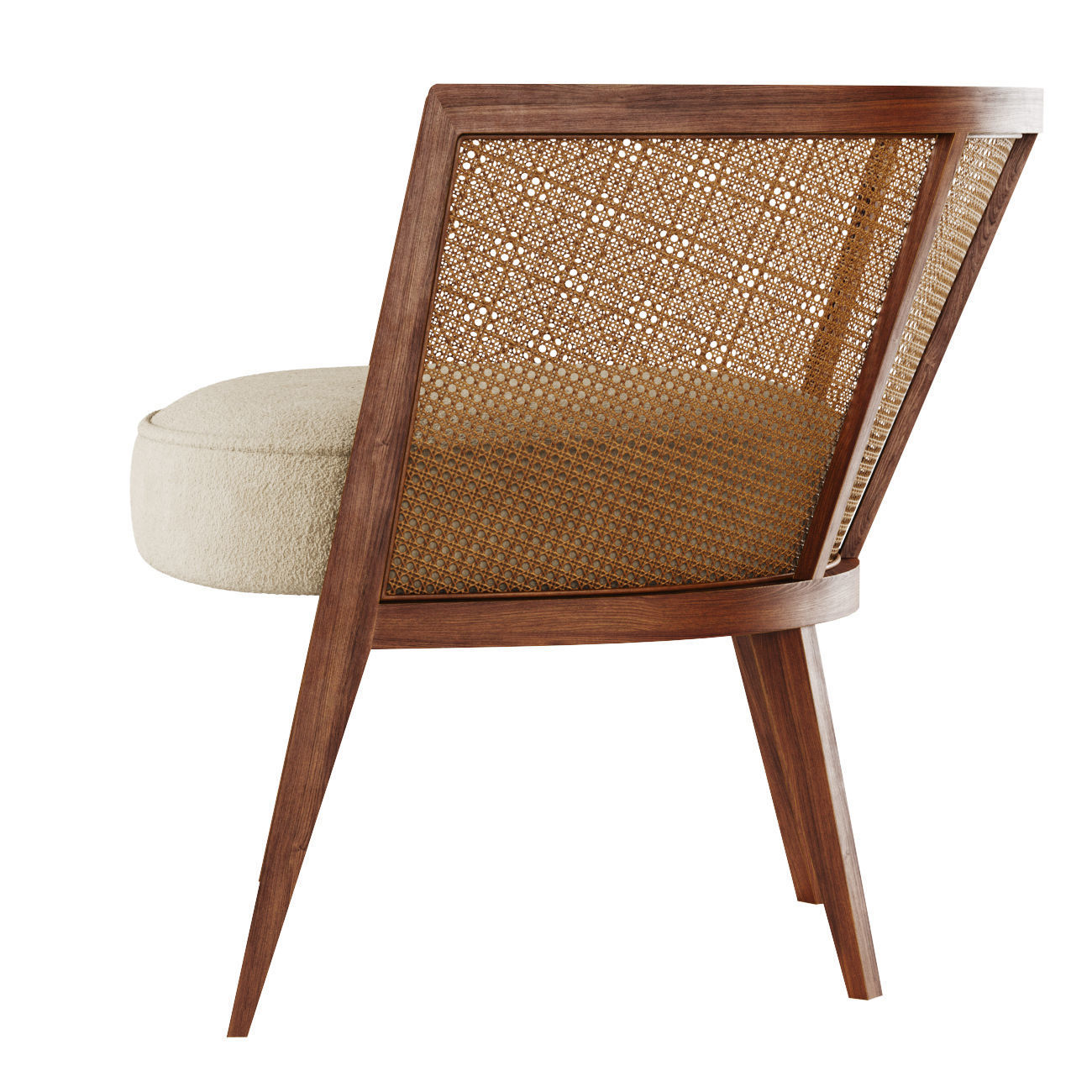 Harvey Probber Lounge Chair 3D model_5