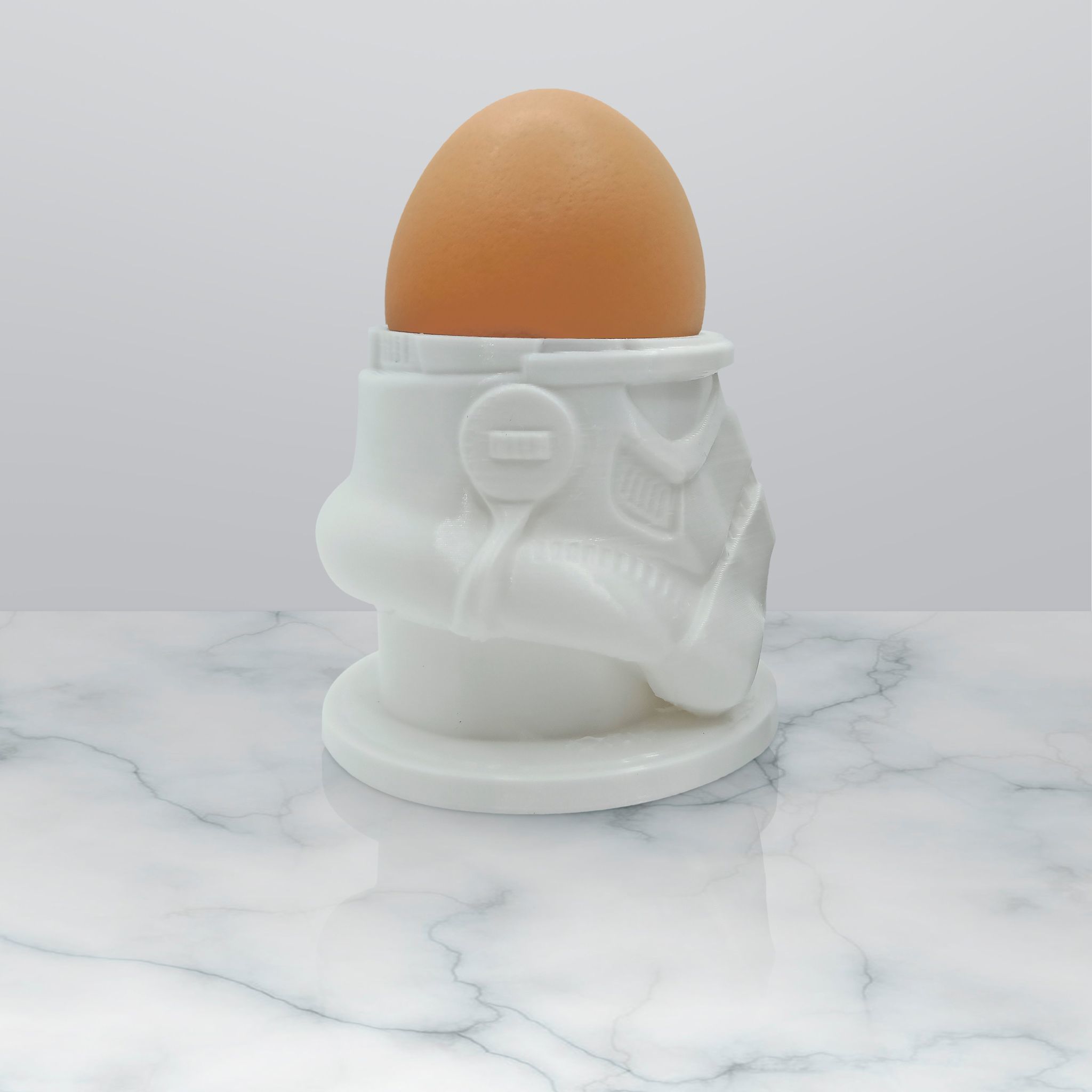 Egg Holder Helmet Starwars Darth Vader and Storm Trooper 3D print model_3