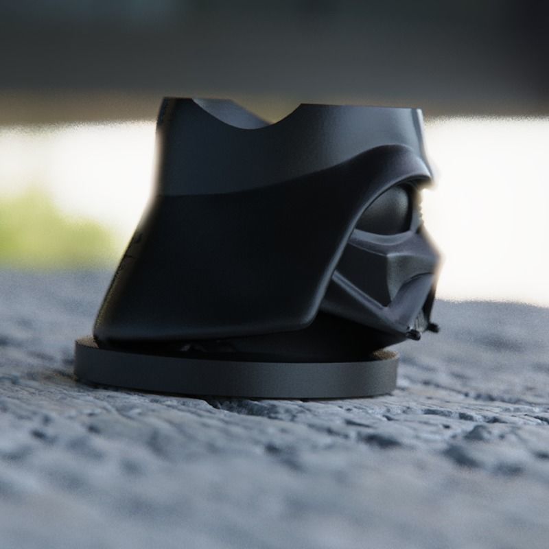 Egg Holder Helmet Starwars Darth Vader and Storm Trooper 3D print model_15