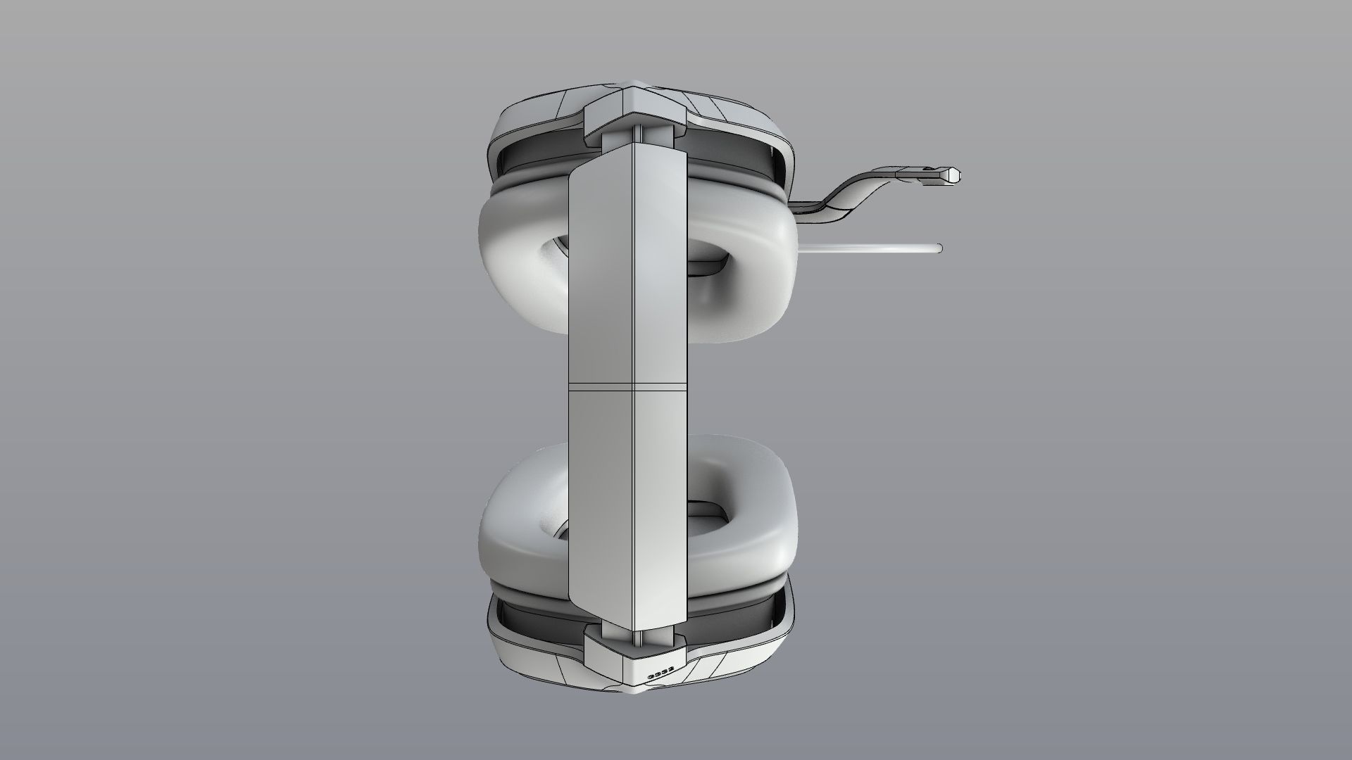 Logitech G332 Headset 3D model_13