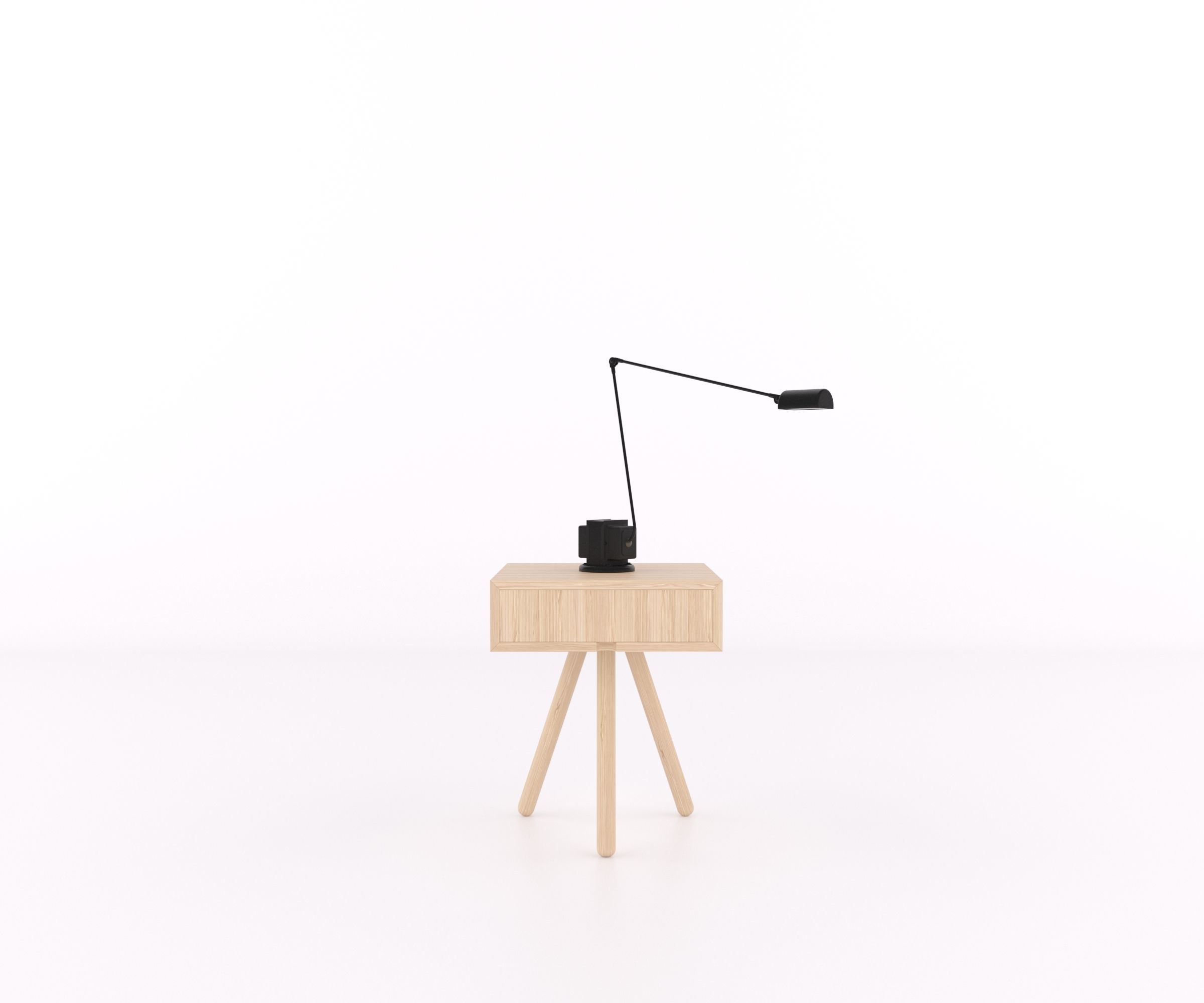 Model Set 04 Basket Bedden Loof Daphine table lamp by Lumina  3D model_3