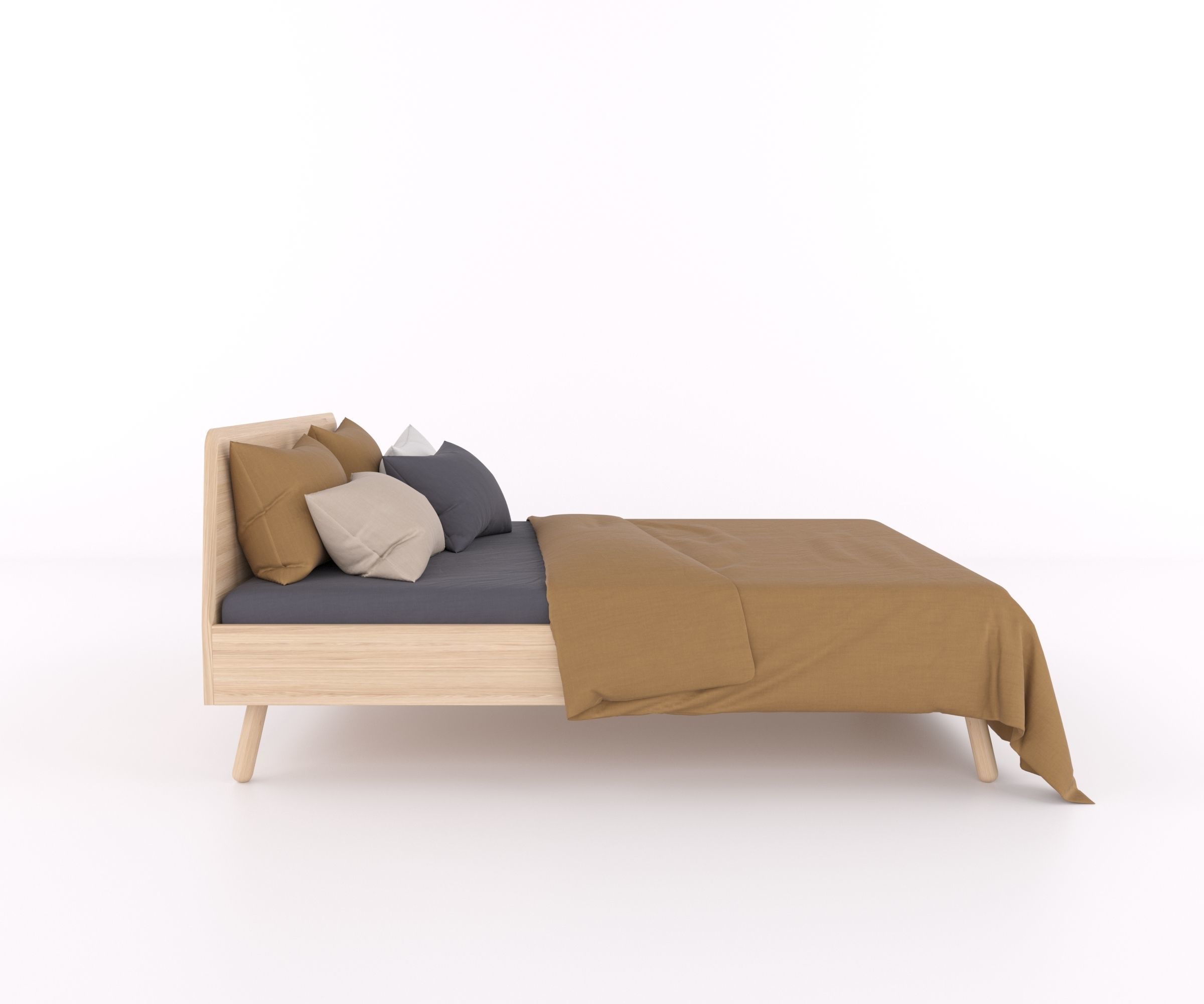 Model Set 04 Basket Bedden Loof Daphine table lamp by Lumina  3D model_2