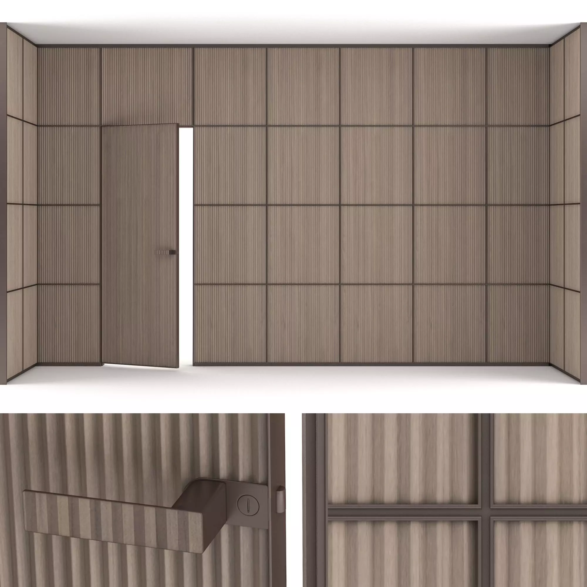 Rimadesio Modulor Panel 3D model_0