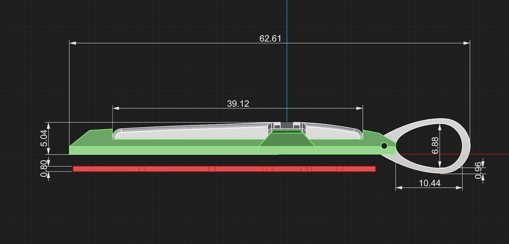 Cross 3 pendant in gold and silver 3D print model_12