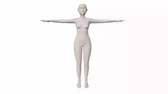Female Basemesh - Rigged