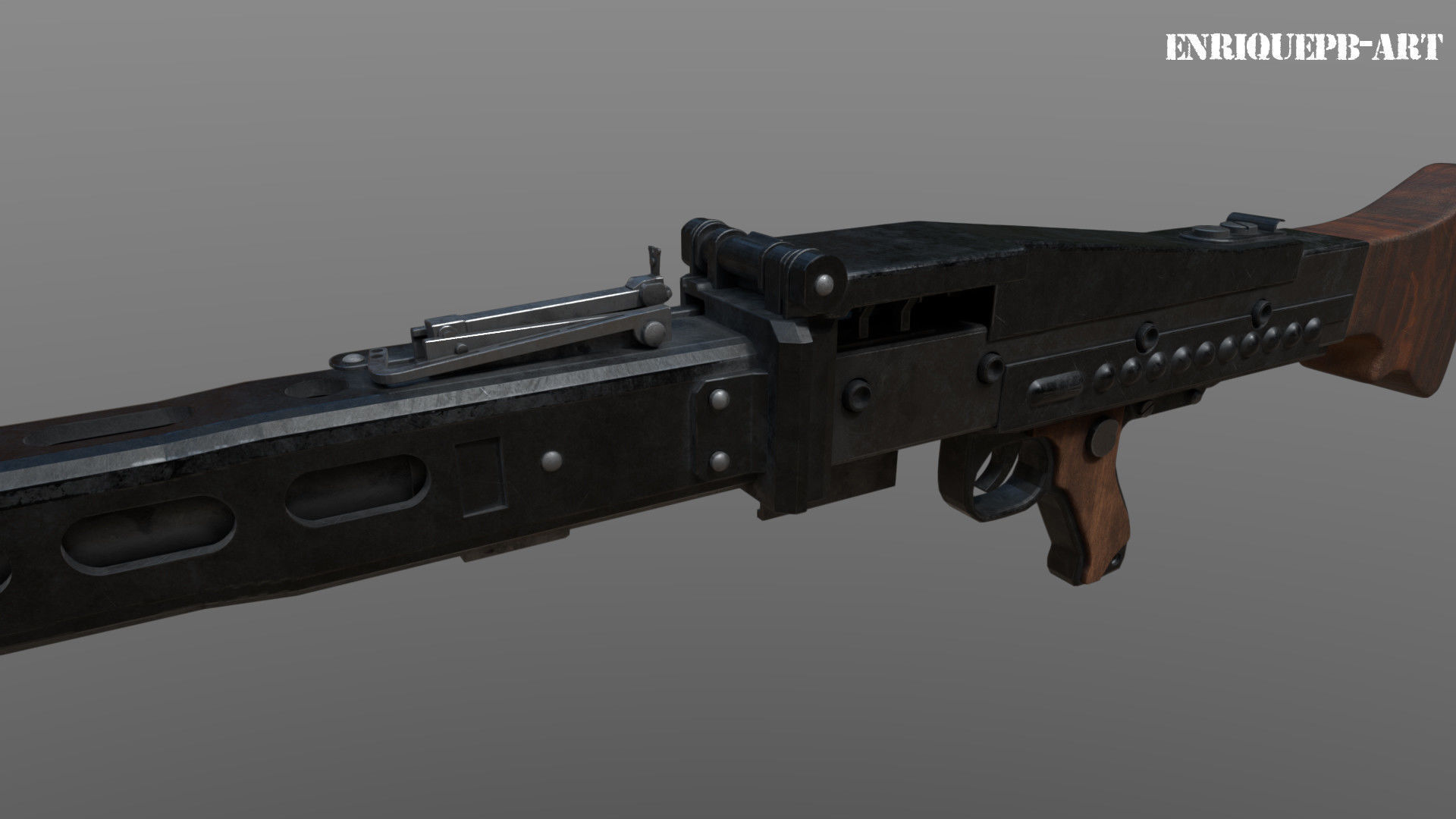 MG-42 1942 3D model_7