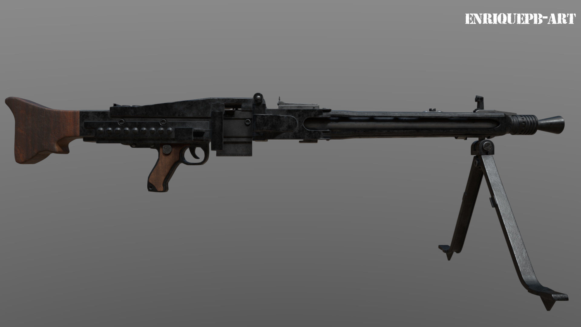 MG-42 1942 3D model_11