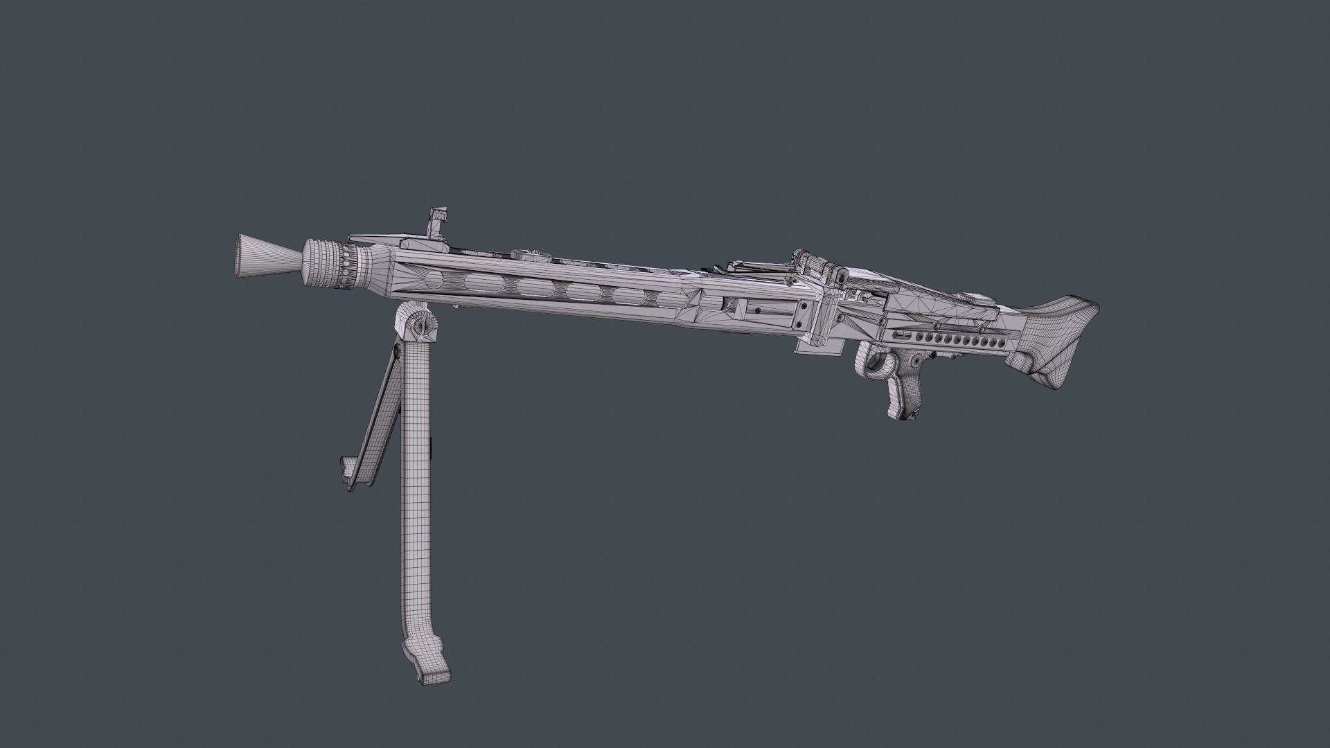 MG-42 1942 3D model_26