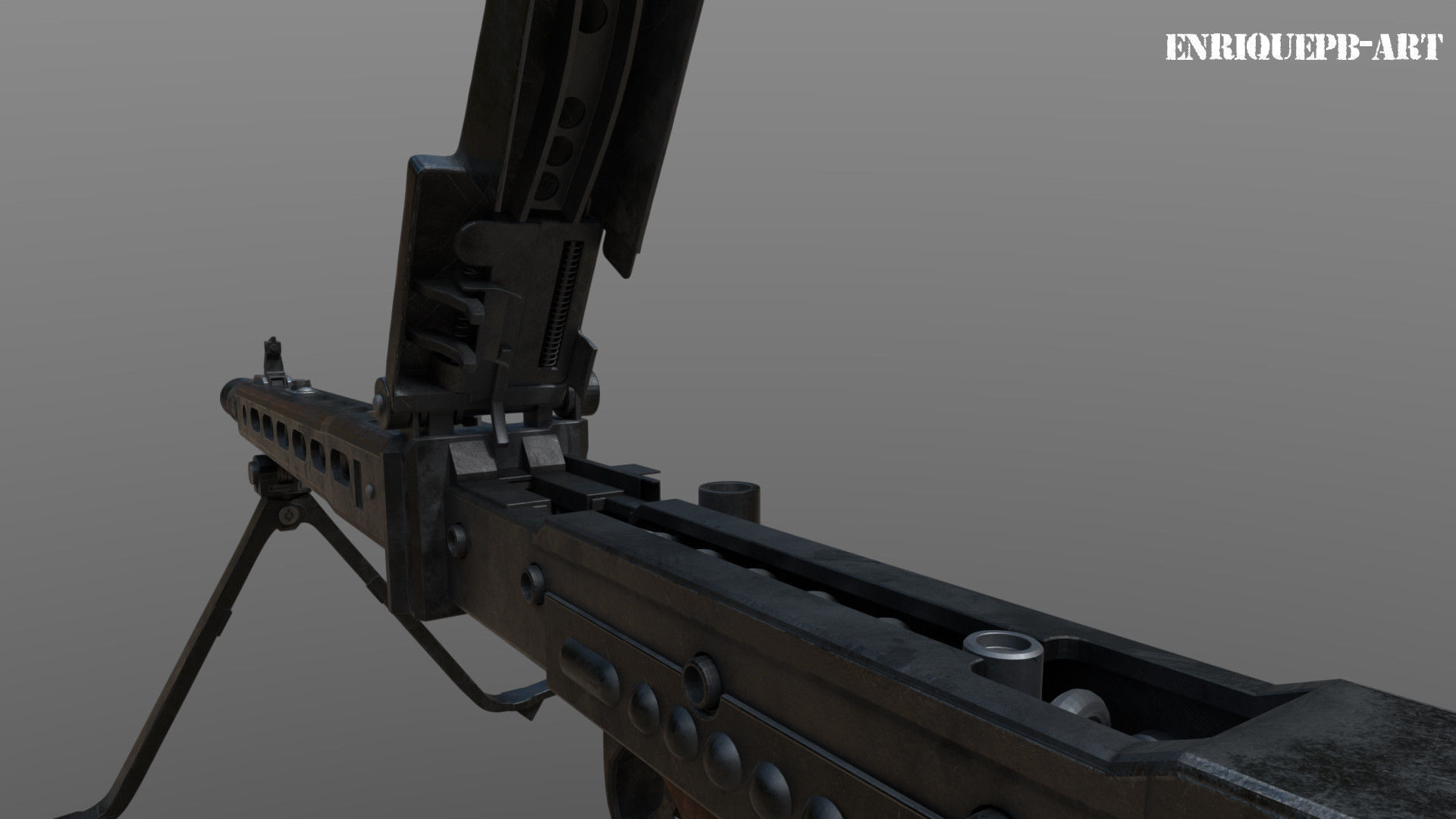 MG-42 1942 3D model_4