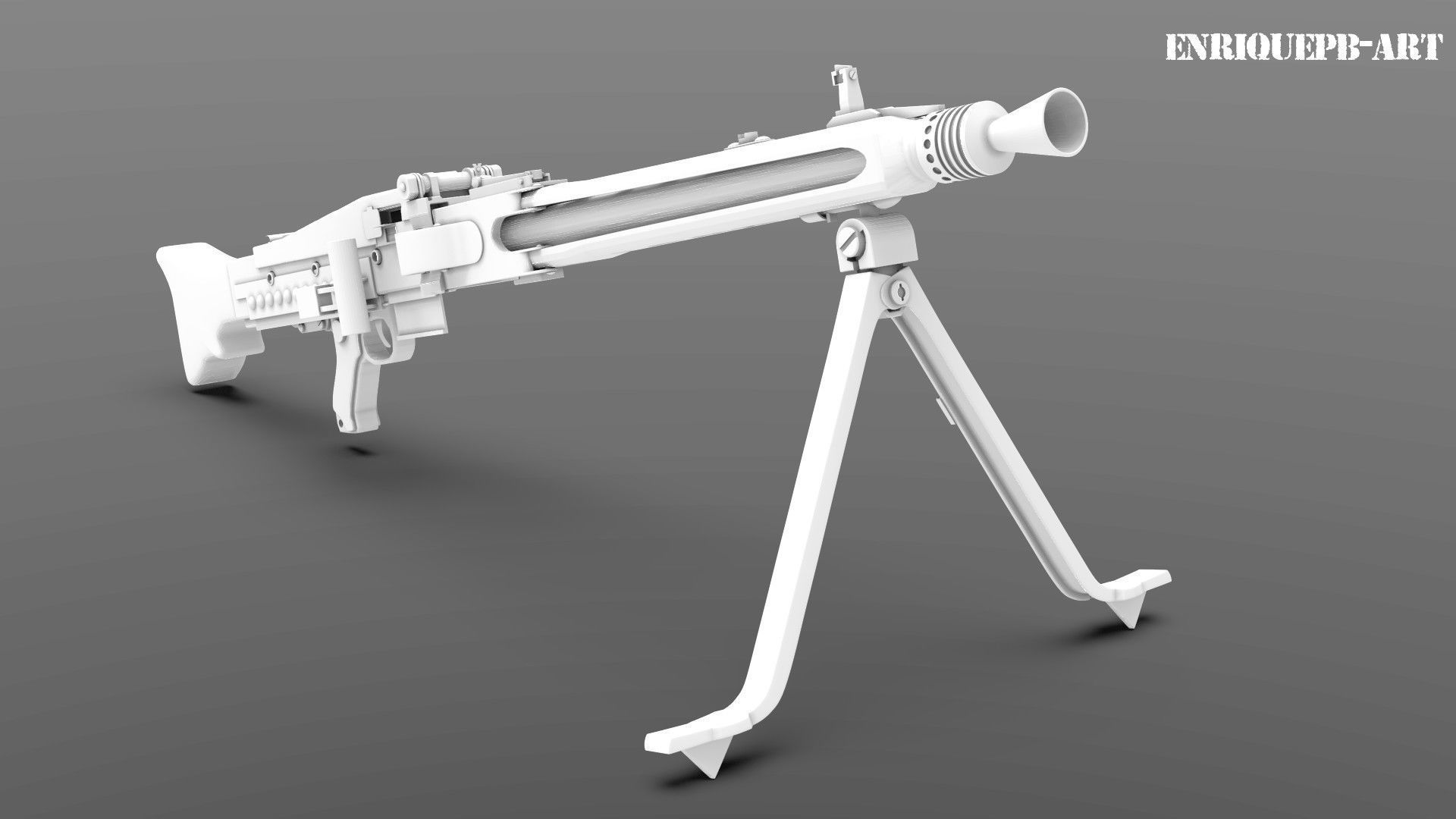 MG-42 1942 3D model_15